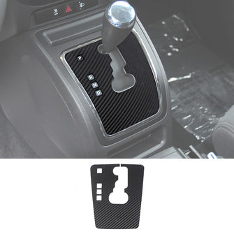 RT-TCZ For Jeep Compass 07-16/Patriot 11-16 Carbon Fiber Gear Shift Panel Decor Trim Accessories