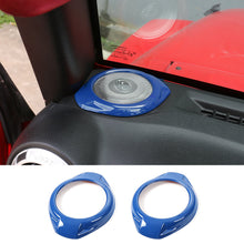 For 2015-2017 Jeep Wrangler JK JKU A Pillar Speaker Trim Cover RT-TCZ