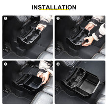 For 2018+ Jeep Wrangler JL & Gladitor JT Interior Rear Cup Holder Storage Box Organizer (2 pcs) RT-TCZ