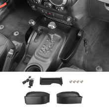 For 2011-2018 Jeep Wrangler JK Interior Center Console Gear Shift Storage Box Tray Organizer (3 pcs) RT-TCZ