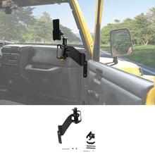For 1997-2006 Jeep Wrangler TJ Front Door Drink Cup Phone Holder Mount Rack Bracket RT-TCZ