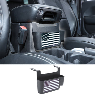 For 2018+ Jeep Wrangler JL JLU JT Front Center Console Storage Pockets Armrest Insert Organizer Box RT-TCZ