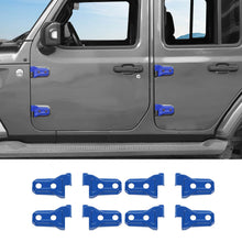 For 2026+ Jeep Wrangler JL & Gladiator JT 4-Door Version Exterior Car Door Hinges Trim Cover (8 pcs) RT-TCZ