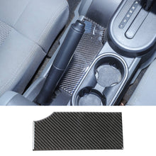 For 2007-2010 Jeep Wrangler JK Carbon Fiber Hand Brake Front & Rear Panel Decor Cover Trim RT-TCZ