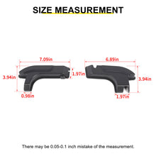 For 2018+ Jeep Wrangler JL Tailgate Rear Door Heating Wire Cable Cover (2 pcs) RT-TCZ