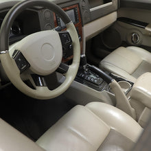 For 2006-2010 Jeep Grand Cherokee Steering Wheel & Gear Shift & Window Switch Panel Trim Cover Kit（10 pcs） RT-TCZ
