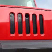 For 2007-2015 Jeep Wrangler JK Front Grille Mesh Tablet Insect Proof Net Accessories RT-TCZ