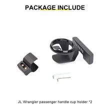 For 2018-2023 Jeep Wrangler JL & Gladiator JT Interior Copilot Handle Cup Bottle Holder Mount Bracket