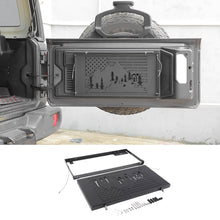 For 2018+ Jeep Wrangler JL Interior Rear Tailgate Table Cargo Shelf Storage Rack Accessories RT-TCZ
