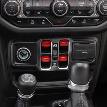 For 2018-2023 Jeep Wrangler JL / Gladiator JT 4 Door--47PCS Inner Center Console, Door, and Roof Cover Trim Kit Set RT-TCZ