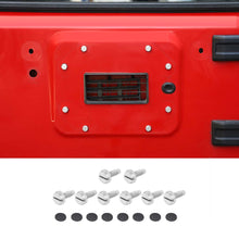For Jeep Wrangler JK JL Rear Tailgate Spare Tire Bumper Screws Bolts Kit (8 pcs) RT-TCZ