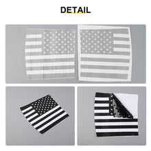 For 2007-2018 Jeep Wrangler JK Front Engine Hood Vinyl Decal Wrap Corner Sticker American Flag（2 pcs） RT-TCZ