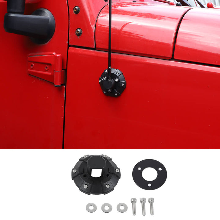 13 &TERRAIN KURZ flexibel Gummi AM FM Antenne Für 2007-2017 08 Jeep