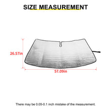 For 2001-2006 Jeep Grand Cherokee Front Windshield Sun Shade Visor UV Block Cover RT-TCZ