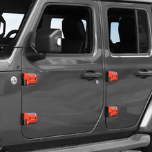 For 2026+ Jeep Wrangler JL & Gladiator JT 4-Door Version Exterior Car Door Hinges Trim Cover (8 pcs) RT-TCZ