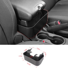For 2011-2018 Jeep Wrangler JK JKU Center Console Armrest Hanging Storage Box, Organizer Tray RT-TCZ