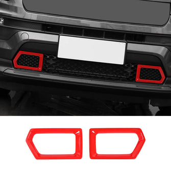 For 2021+ Jeep Compass Front Bumper Grill Frame Bezel Cover Decoration Trim RT-TCZ