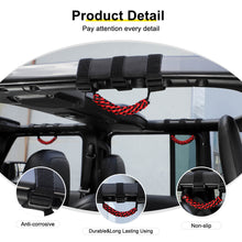For Jeep Wrangler JK JL TJ JT Car Top Roll Bar Grip Grab Pull Handle Accessories 4 (pcs) RT-TCZ