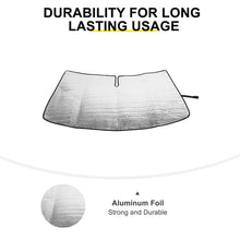 For 2001-2006 Jeep Grand Cherokee Front Windshield Sun Shade Visor UV Block Cover RT-TCZ
