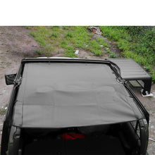 For 2020+ Jeep Gladiator JT 4 Door Soft Top Bikini Sunshade Mesh Anti-UV RT-TCZ