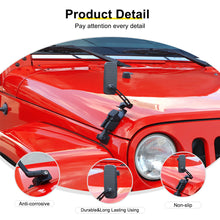 For Jeep Wrangker JK TJ Exterior Engine Hood Buckle Mirror Rearview Accessories RT-TCZ