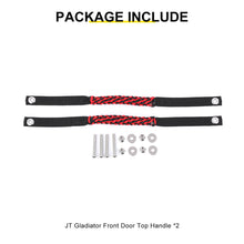 For 2024+ Jeep Wrangler JL/Gladiator JT Roll Bar Grab Handles Grip Handle Accessories (2 pcs) RT-TCZ