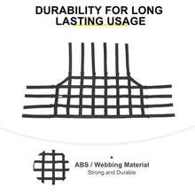 For 2018+ Jeep Wrangler JL 4-Door Version Car Rear Cargo Trunk Net Mesh Restraint System RT-TCZ