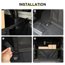For Jeep Wrangler JK JL Interior Rear Trunk Cargo Shielded Isolation Net Cover RT-TCZ