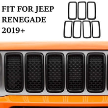 For 2019+ Jeep Renegade Front Grille Inserts Cover Trim Kit RT-TCZ