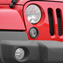 For 2007-2018 Jeep Wrangler JK Front Grill Inserts & Headlight Trim & Turn Signal Bezel Kit（11 pcs） RT-TCZ