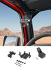 For 2024+ Jeep Wrangler JL & Gladiator JT  A-Pillar Grab-Handle Phone Holder Mount Stand RT-TCZ