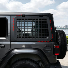 For 2018+ Jeep Wrangler JL 4-Door Version Exterior Rear Window Glass Armor Protector Cover Accessories (2 pcs)