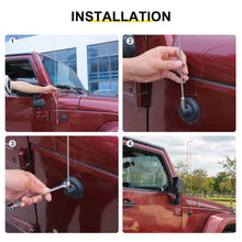 For 2018-2023 Jeep Wrangler JL/Gladiator JT 32.28In Antenna Mast Radio Signal Aerial Antenna Pole AM/FM RT-TCZ