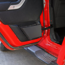 RT-TCZ Metal Rear Door Storage Pockets Panels For Jeep Wrangler JKU 2011-2017 4Door Accessories