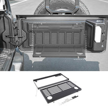 For 2018+ Jeep Wrangler JL Interior Rear Tailgate Table Cargo Shelf Storage Rack Accessories RT-TCZ