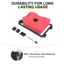 For 2018+ Jeep Wrangler JL Exterior Car Rear Window Mount Climbing Ladder Water/Gal Tank Accessories RT-TCZ
