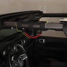 For Jeep Wrangler JK JL JT Interior Car Roll Bar Grab Handles Pull Grip w/Light Accessories (2 pcs) RT-TCZ