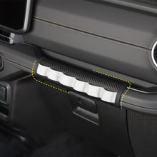 For 2018+ Jeep Wrangler JL & Gladiator JT Interior Co-pilot Grab Handle Leather Protection Cover Trim RT-TCZ