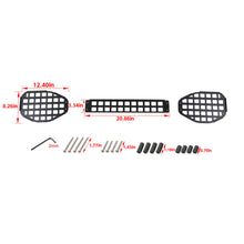 For 2018-2023 Jeep Wrangler JL Iron Top Roof Speaker Shelf Rack RT-TCZ