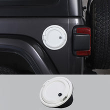 For 2018+ Jeep Wrangler JL Door Fuel Tank Gas Cap Cover With Lock Cover Trim RT-TCZ