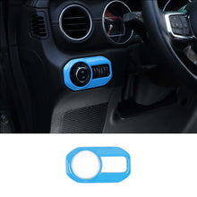 For 2018+ Jeep Wrangler JL JLU & Gladiator JT Car Headlight Lamp Switch Button Decoration Cover Trim RT-TCZ