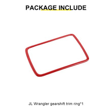 For 2018+ Jeep Wrangler JL & Gladiator JT Interior Center Console Gear Shift Trim Ring Cover RT-TCZ