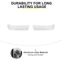 For 2018+ Jeep Wrangler JL Exterior Rear Bumper Protector Sill Plate Trim Cover (2 pcs) RT-TCZ