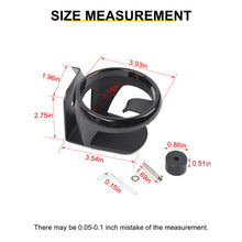 For 2018+ Jeep Wrangler JL/Gladiator JT Drink Water Cup Holder Mount Bolt-on Stand Bracket RT-TCZ