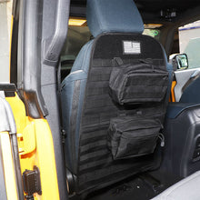 For Jeep Wrangler CJ YJ TJ JK JL JT & Patriot Unlimited Seat Back Cover Organizer Tactical Pouch Storage