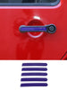 For 2007-2017 Jeep Wrangler JK JKU 4Door Door Handle Trim Insert Cover Strips RT-TCZ