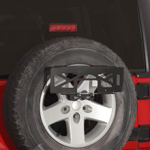 For Jeep Wrangler JK TJ Rear Tailgate Spare Tire License Plate Holder Accessories RT-TCZ