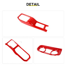 For 2024+ Jeep Wrangler JL & Gladiator JT Center Console Dashboard Gear Shift Bezel Trim Cover Kit (6 pcs) RT-TCZ
