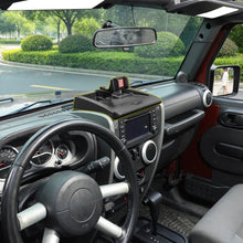 For 2007-2011 Jeep Wrangler JK Center Console Phone Holder Mount Bracket with Storage Box（3 pcs） RT-TCZ