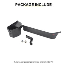 For 2024+ Jeep Wrangler JL & Gladiator JT Interior Copilot Mobile Phone Holder Cup Holder Storage Box Tray RT-TCZ